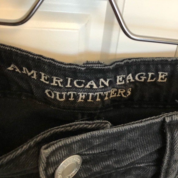 American Eagle Black Jean Skirt - Picture 3 of 4
